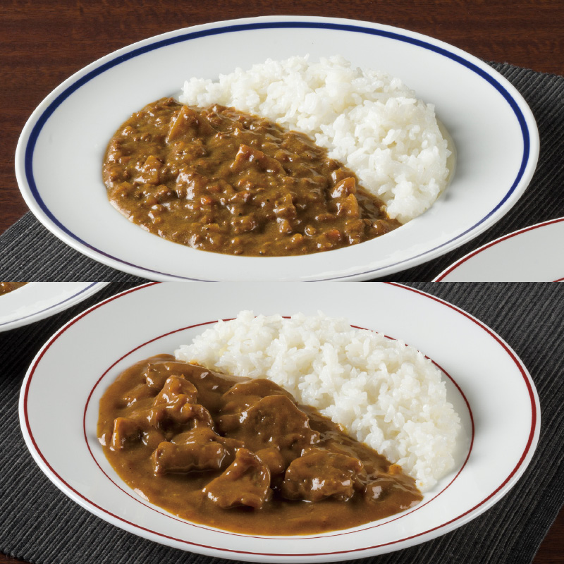柿安 ビーフカレー・キーマカレーセット