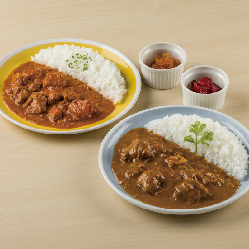 いずみ山愛の里プレミアムチキン＆ビーフ珈哩