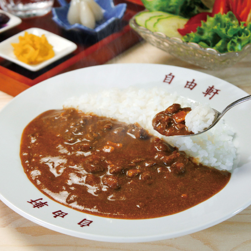 大阪・難波「自由軒」の黒ラベルカレー